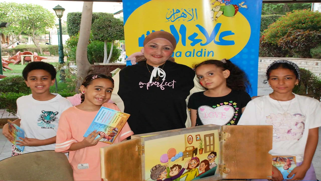 ورشة «علاء الدين» في نادي مصر للتأمين: قصص ملونة وجوه فنية مدهشة